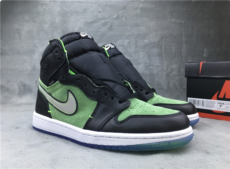 Air Jordan 1 High Zoom Rage Green Shoes